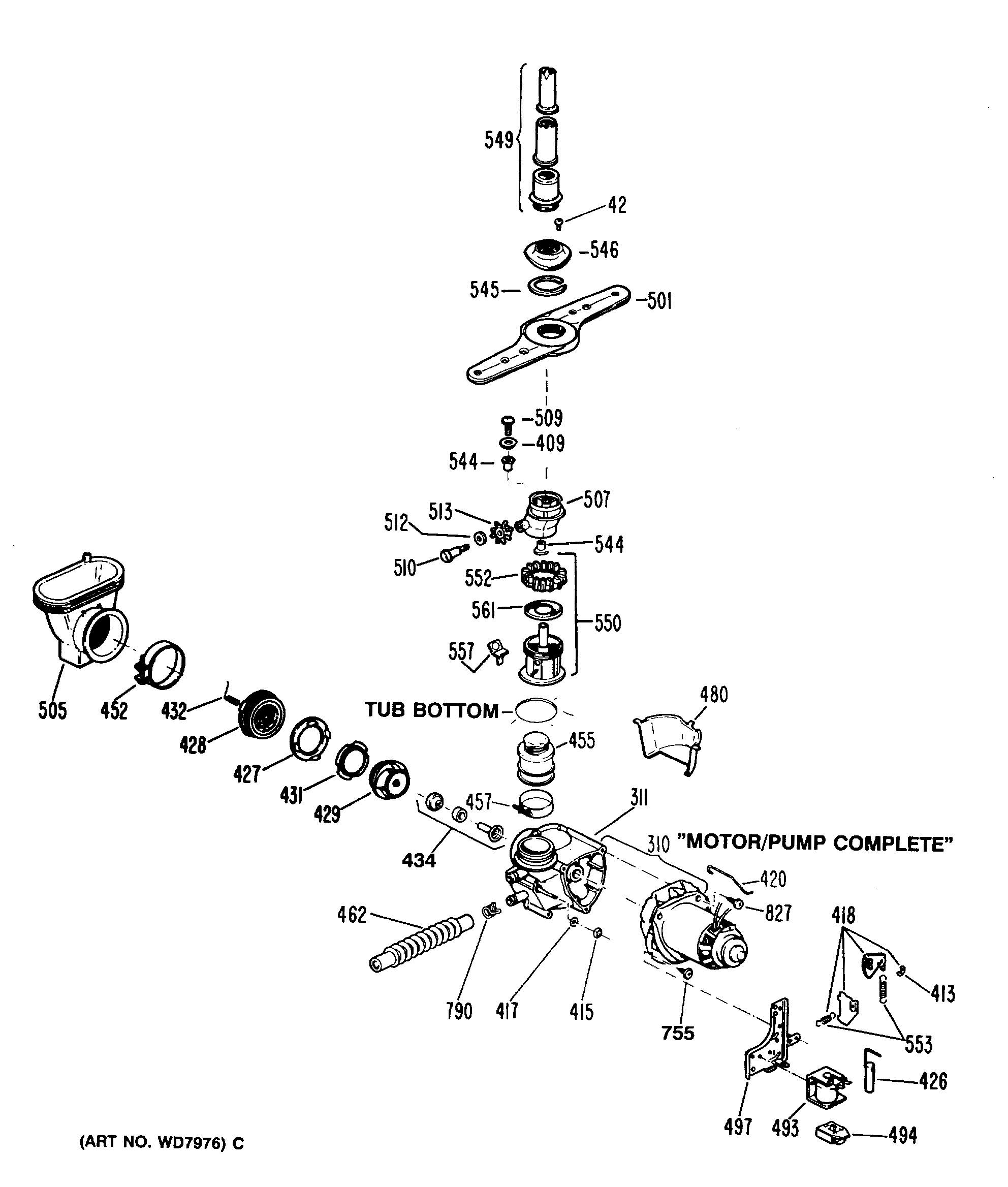 MOTOR-PUMP MECHANISM