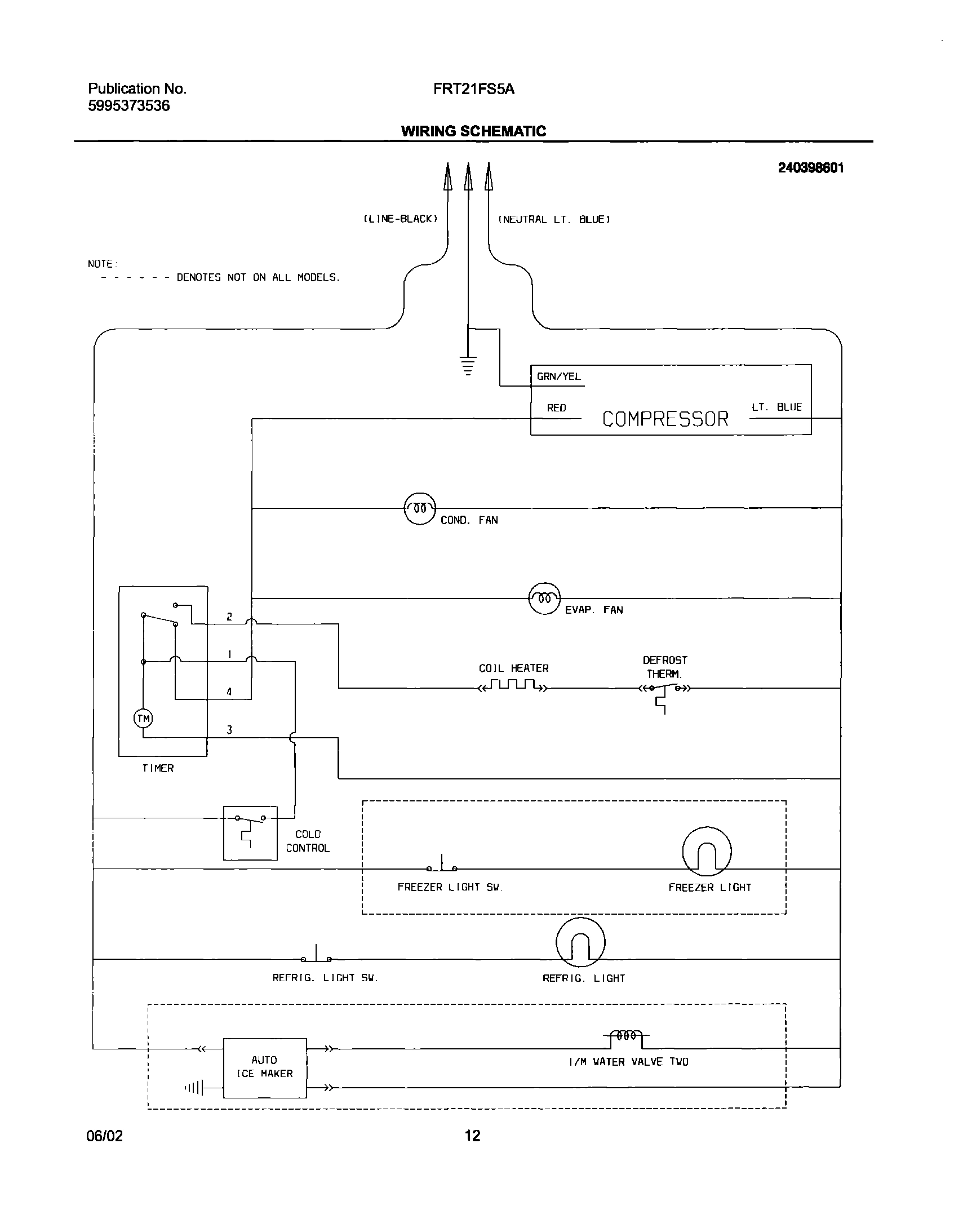 12 - WIRING SCHEMATIC