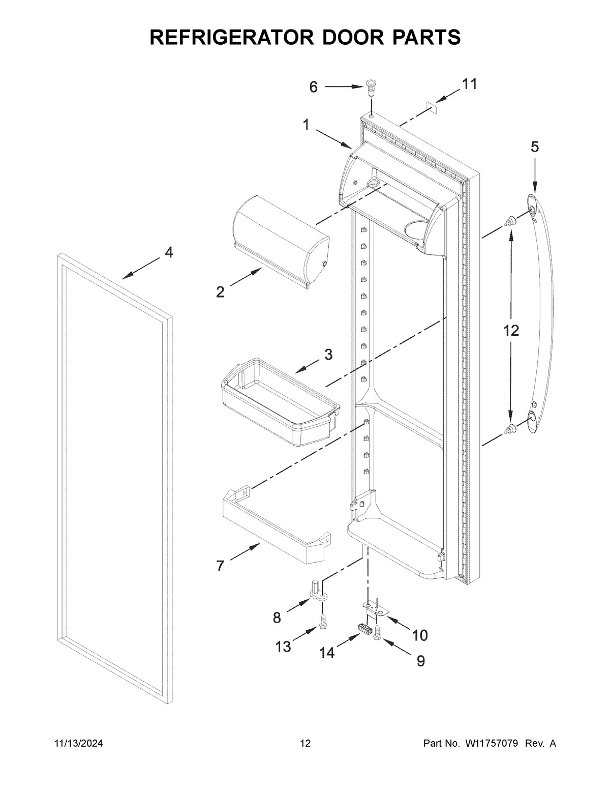 07 - REFRIGERATOR DOOR PARTS