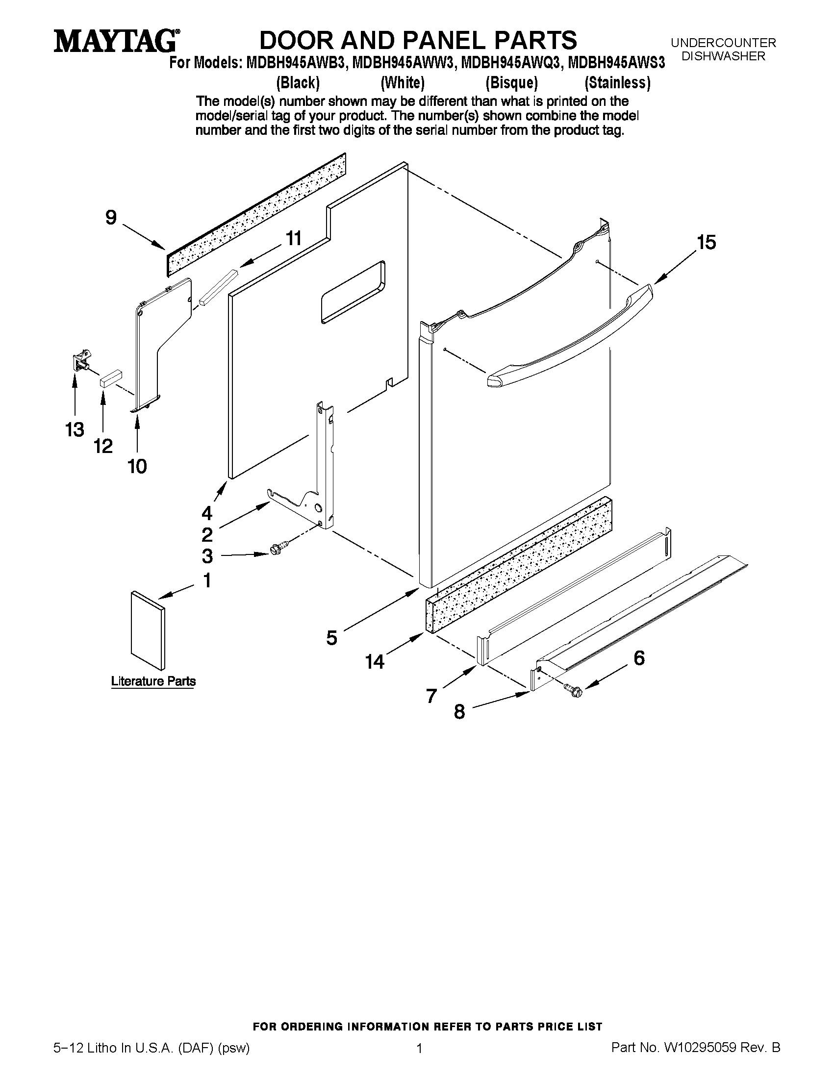01 - DOOR AND PANEL PARTS