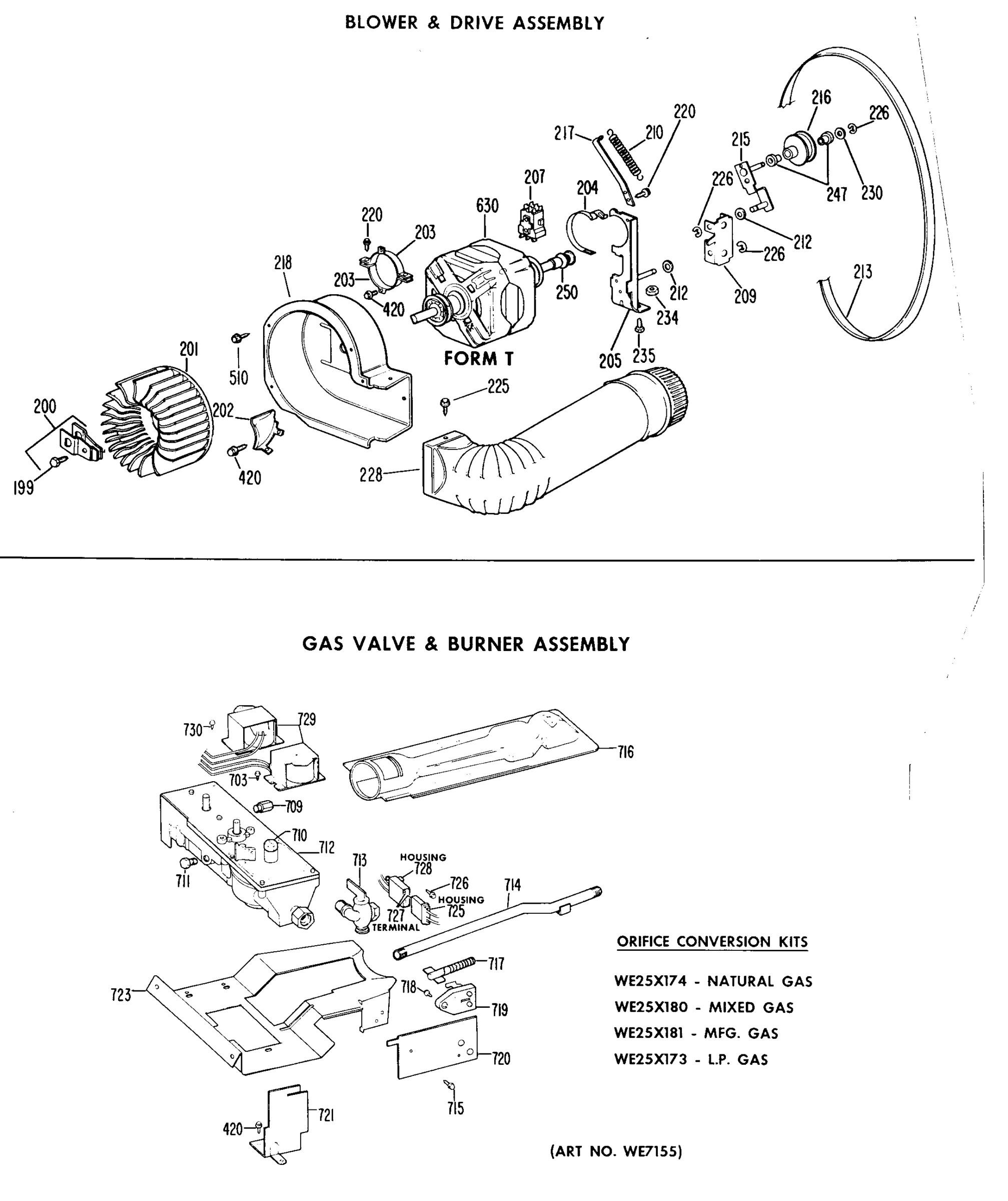 BLOWER & DRIVE ASSEMBLY