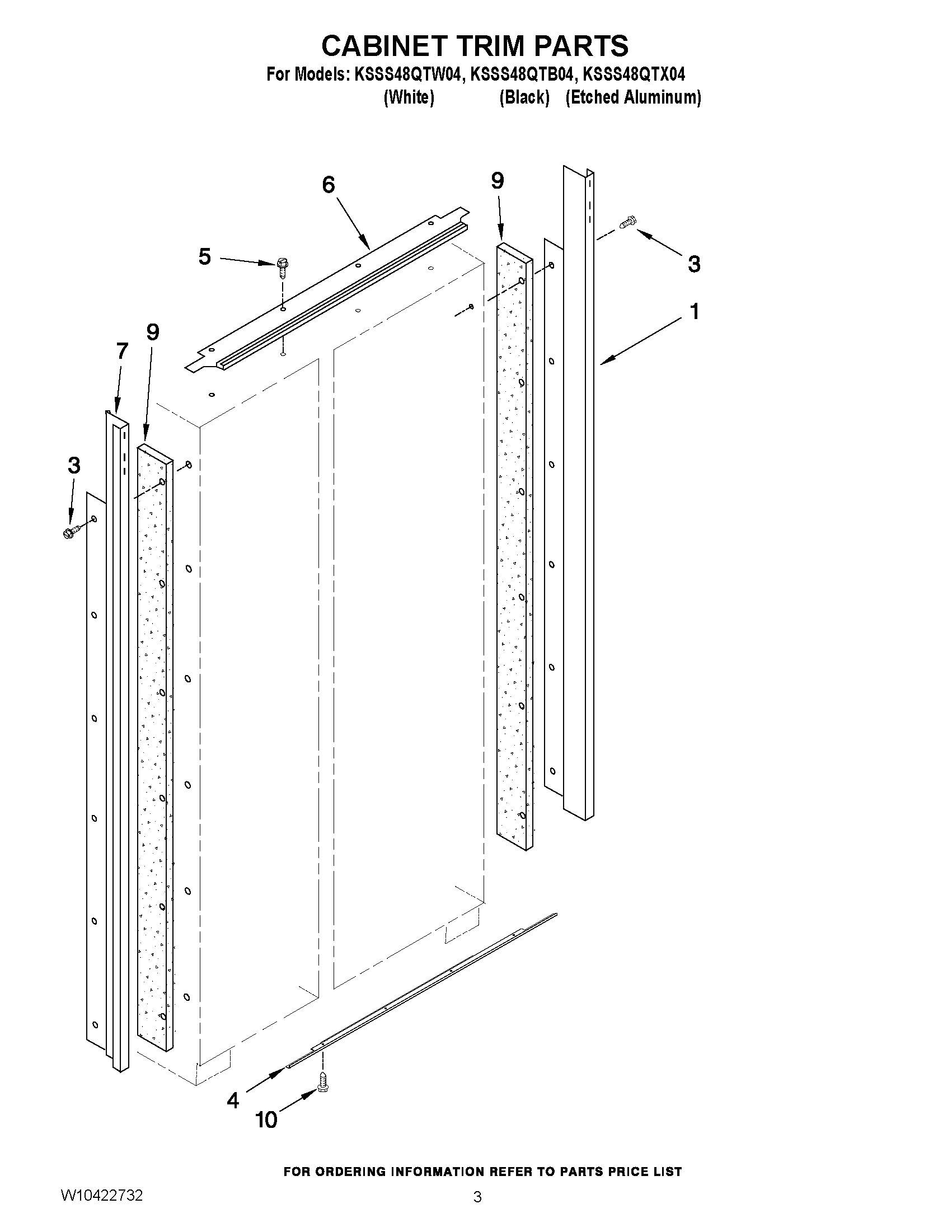 02 - CABINET TRIM PARTS