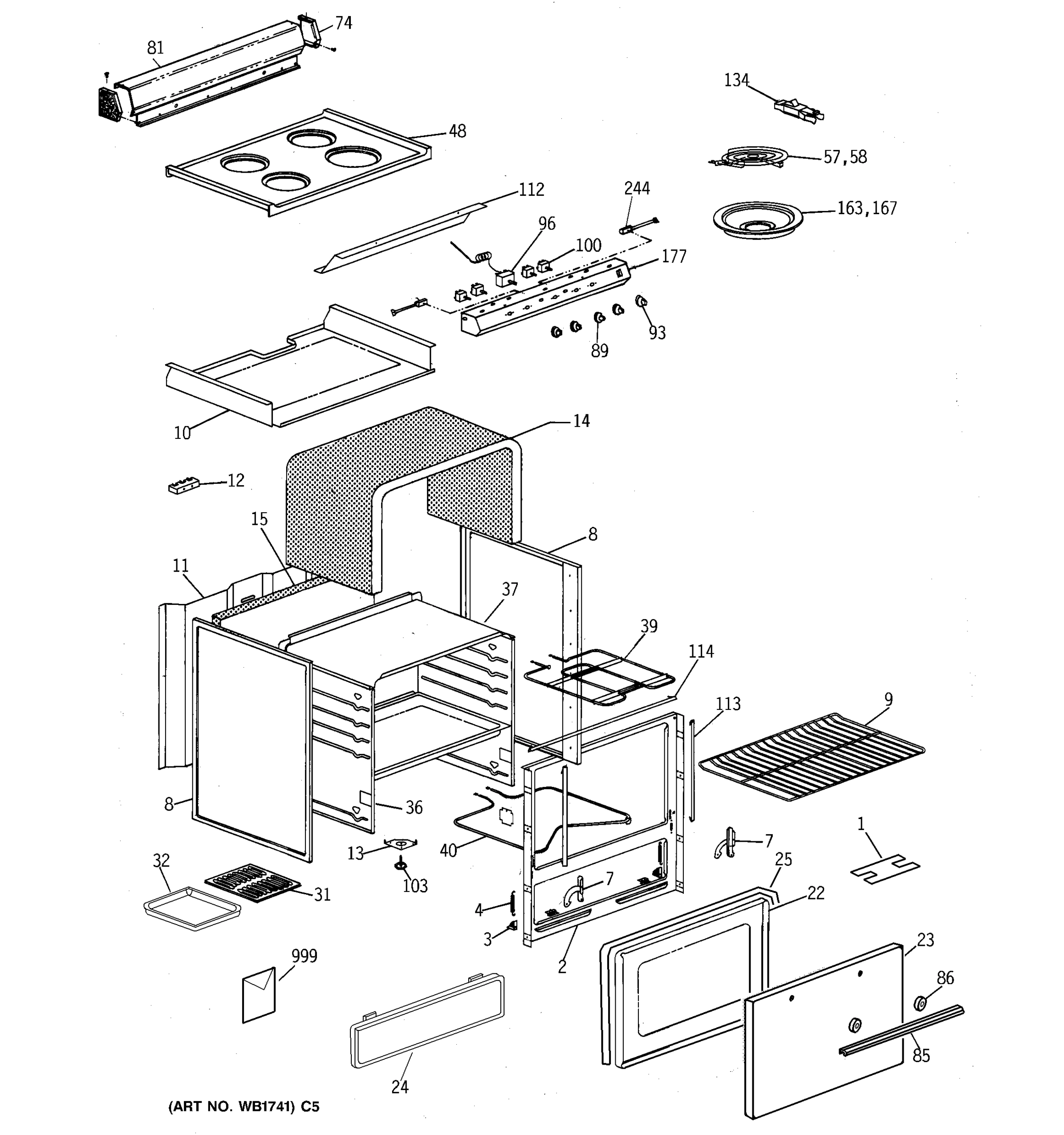 RANGE PARTS