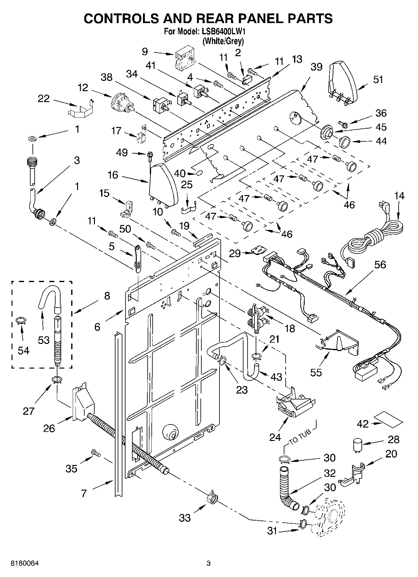 02 - CONTROLS AND REAR PANEL PARTS