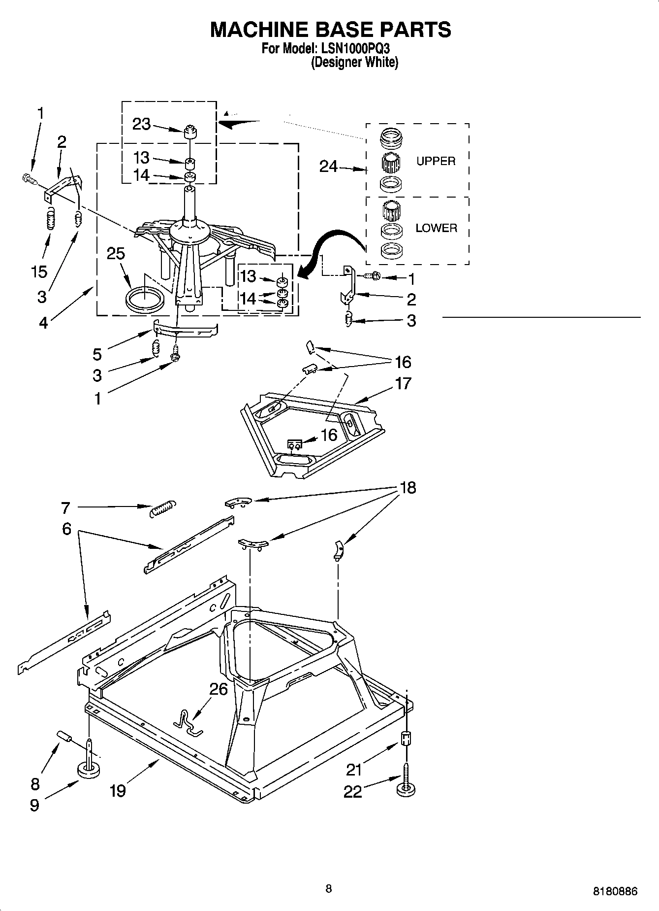 05 - MACHINE BASE PARTS