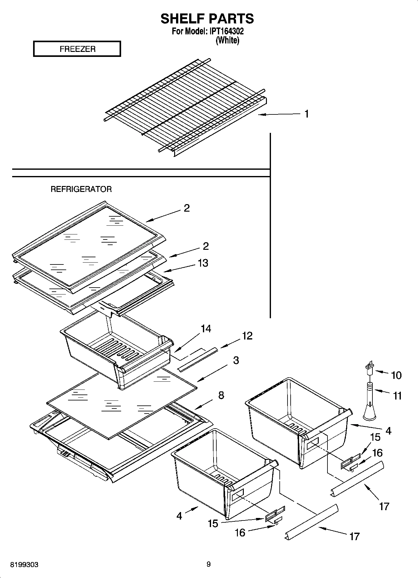 05 - SHELF PARTS, OPTIONAL PARTS