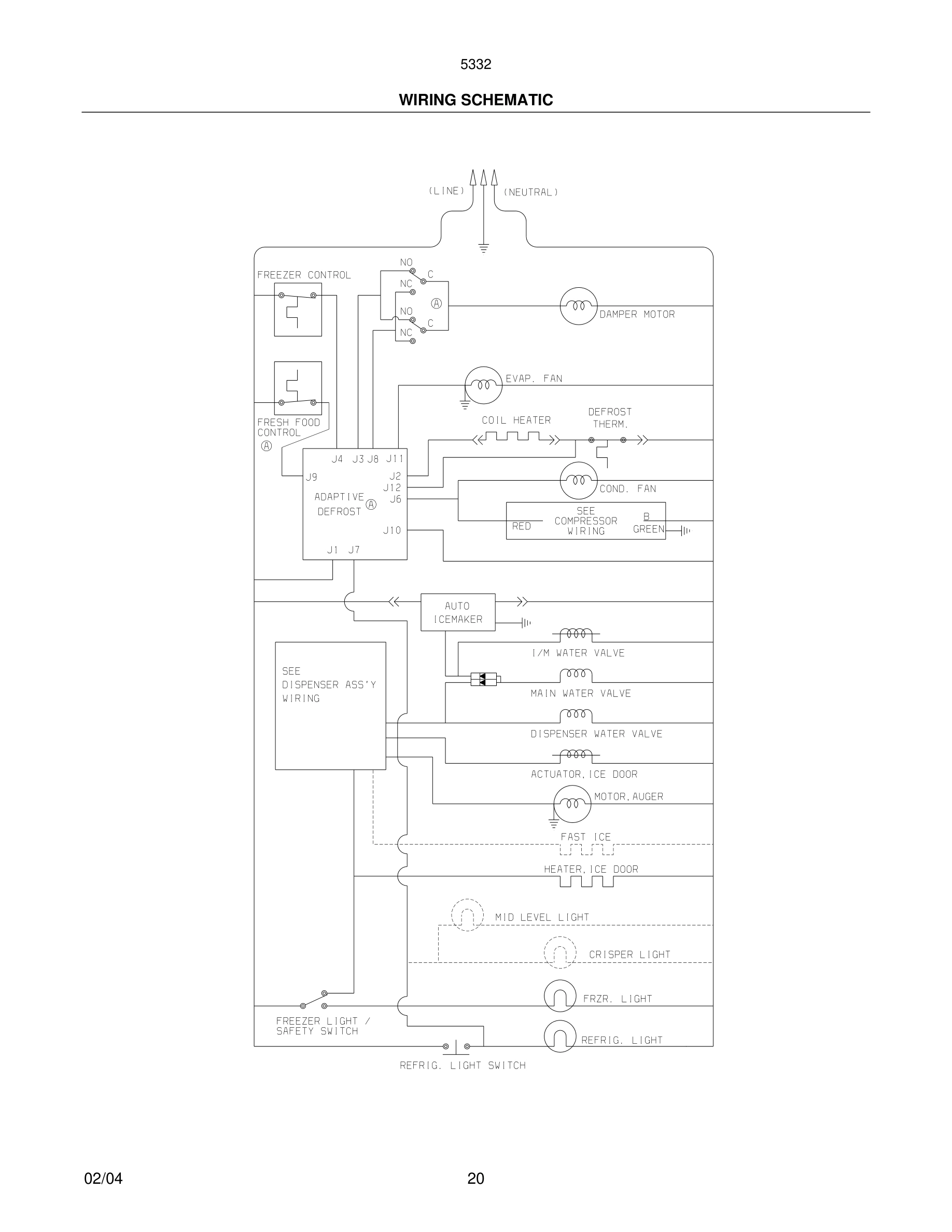 20 - WIRING SCHEMATIC