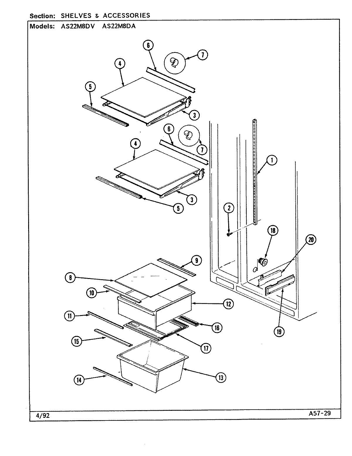 07 - SHELVES & ACCESSORIES