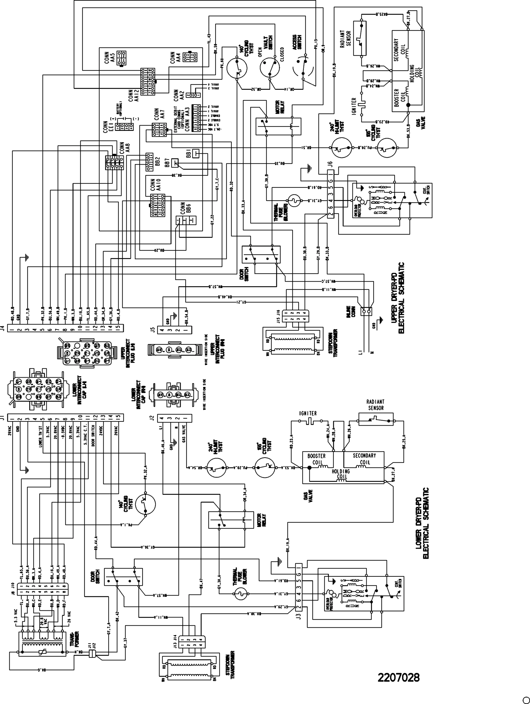 12 - SERIES 18 WIRING INFO(GAS)