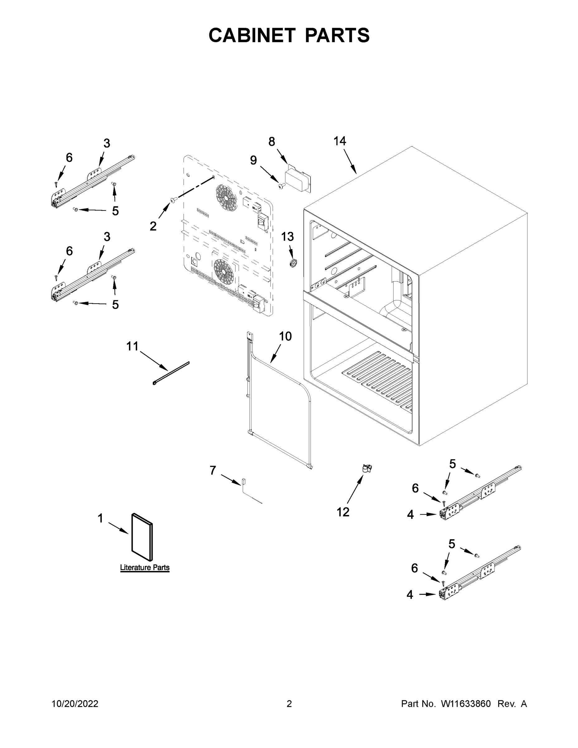 02 - CABINET PARTS
