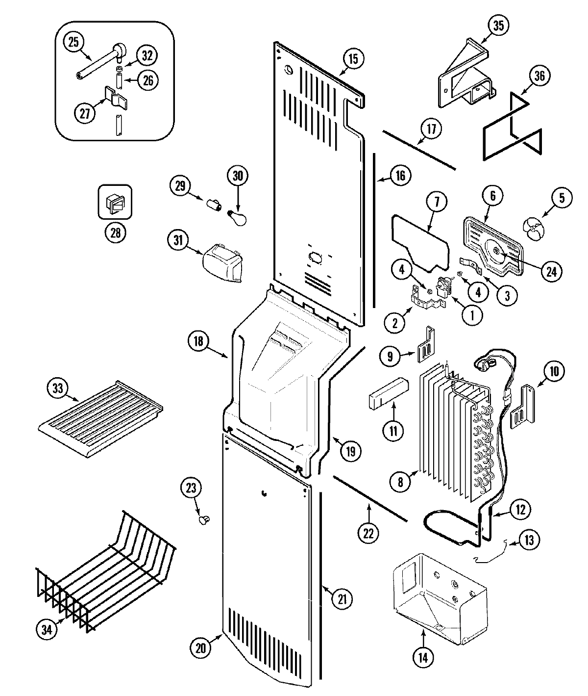 04 - FREEZER COMPARTMENT