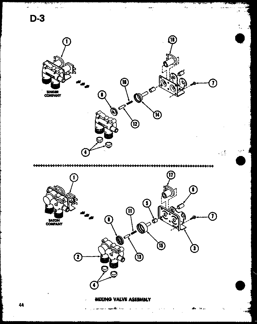 08 - MIXING VALVE ASSY