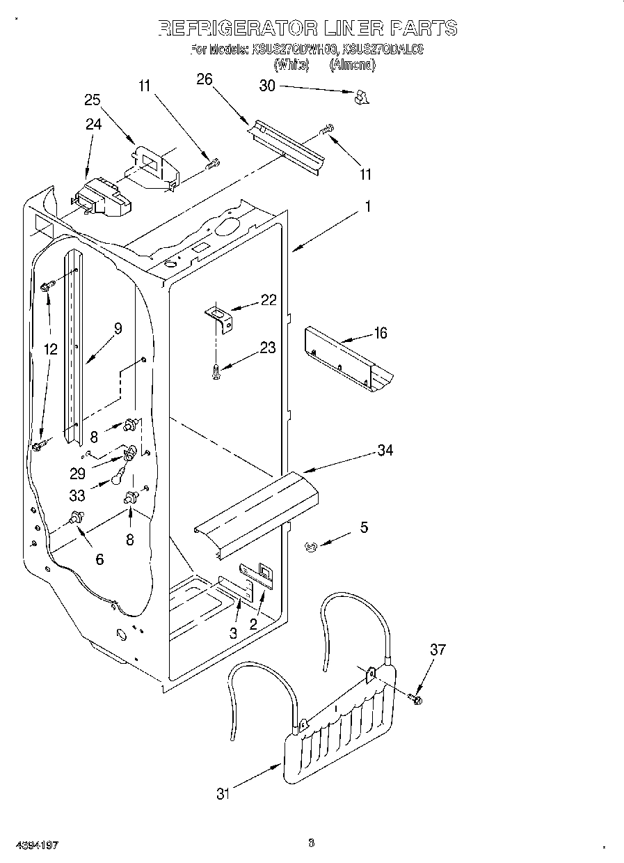 02 - REFRIGERATOR LINER