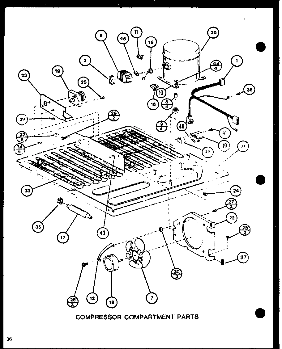 01 - COMPRESSOR COMPARTMENT PARTS