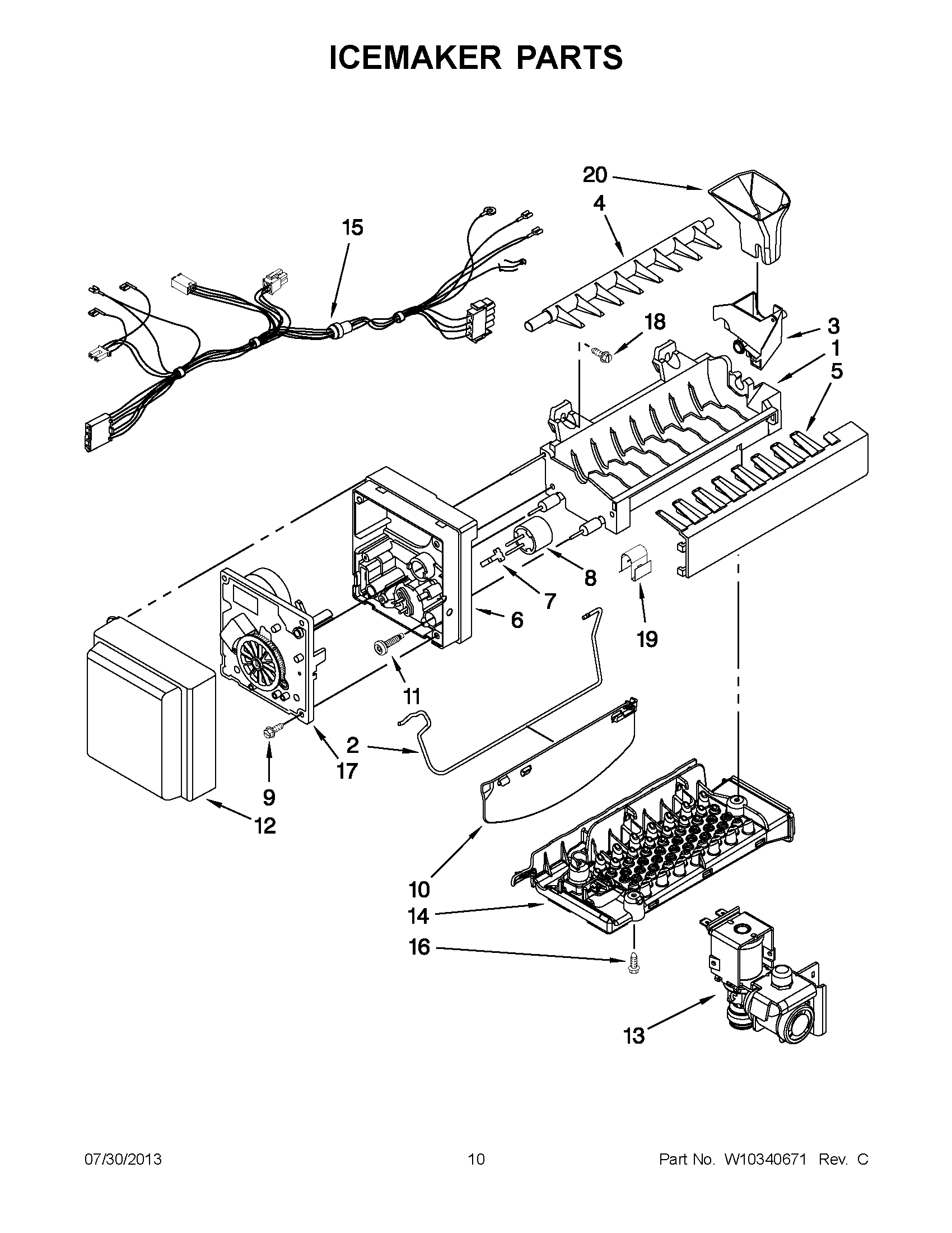05 - ICEMAKER PARTS