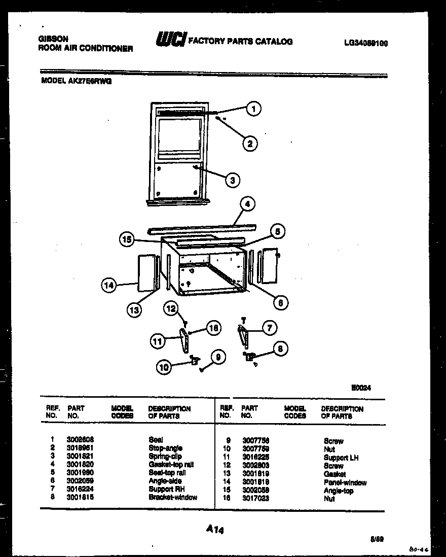 06 - CABINET AND INSTALLATION PARTS