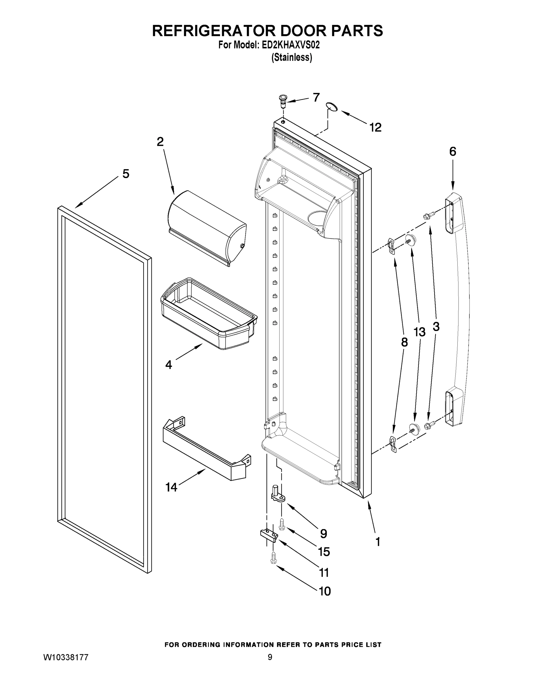 06 - REFRIGERATOR DOOR PARTS