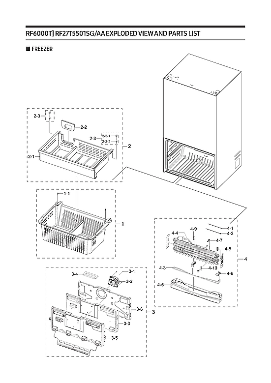 Freezer Parts