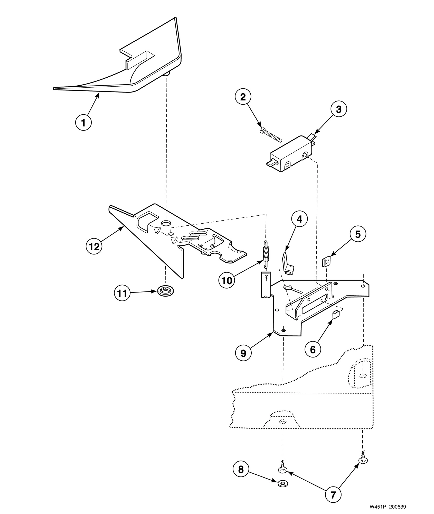Switch and Bracket Assembly