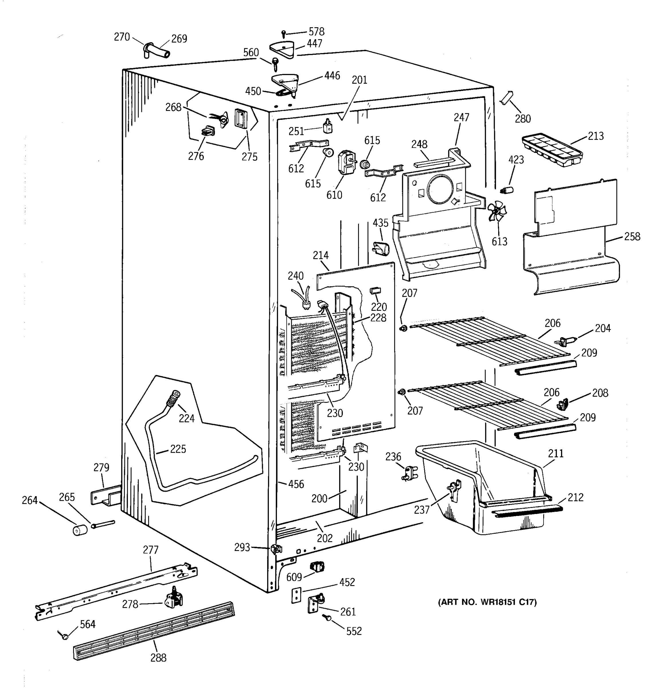 FREEZER SECTION