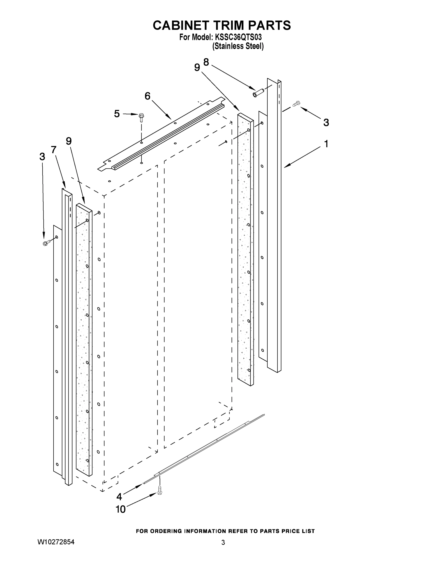 02 - CABINET TRIM PARTS