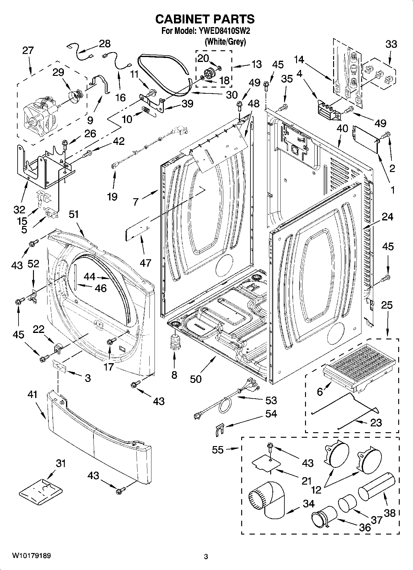 02 - CABINET PARTS