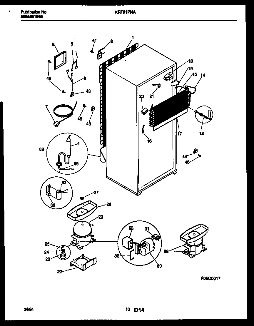 06 - SYSTEM AND AUTOMATIC DEFROST PARTS