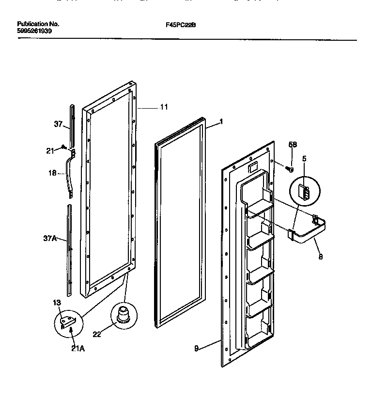02 - FREEZER DOOR