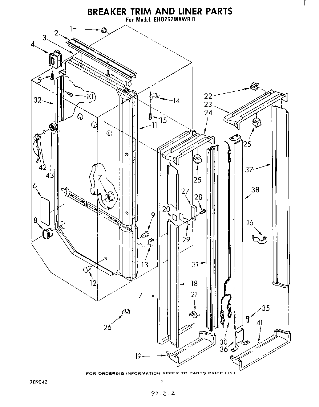 02 - BREAKER TRIM AND LINER