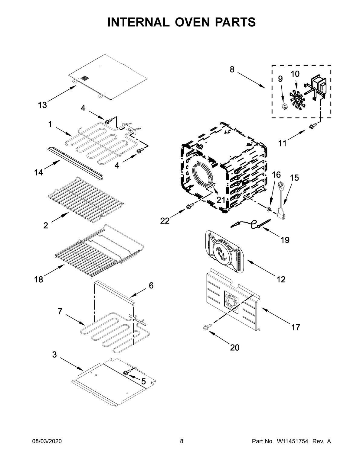 05 - INTERNAL OVEN PARTS