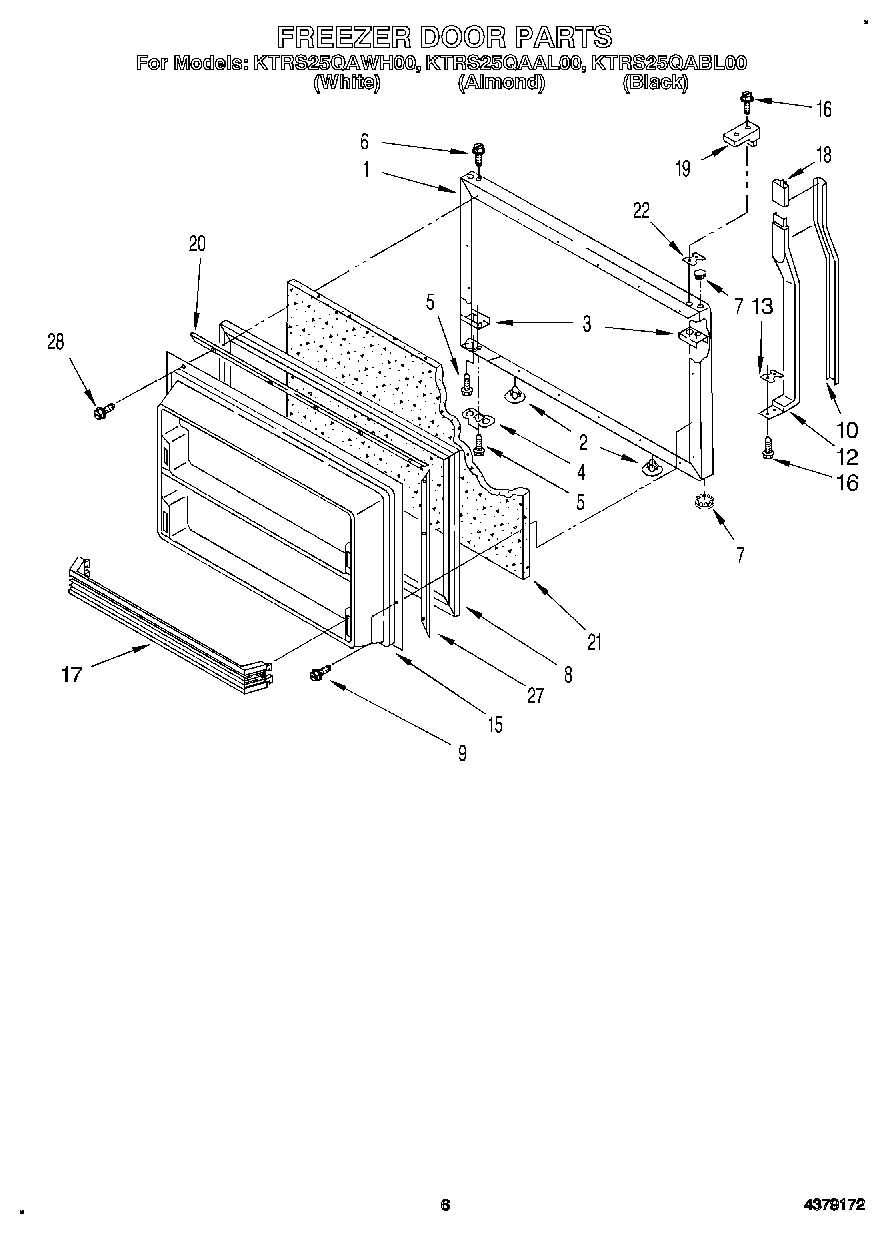 04 - FREEZER DOOR