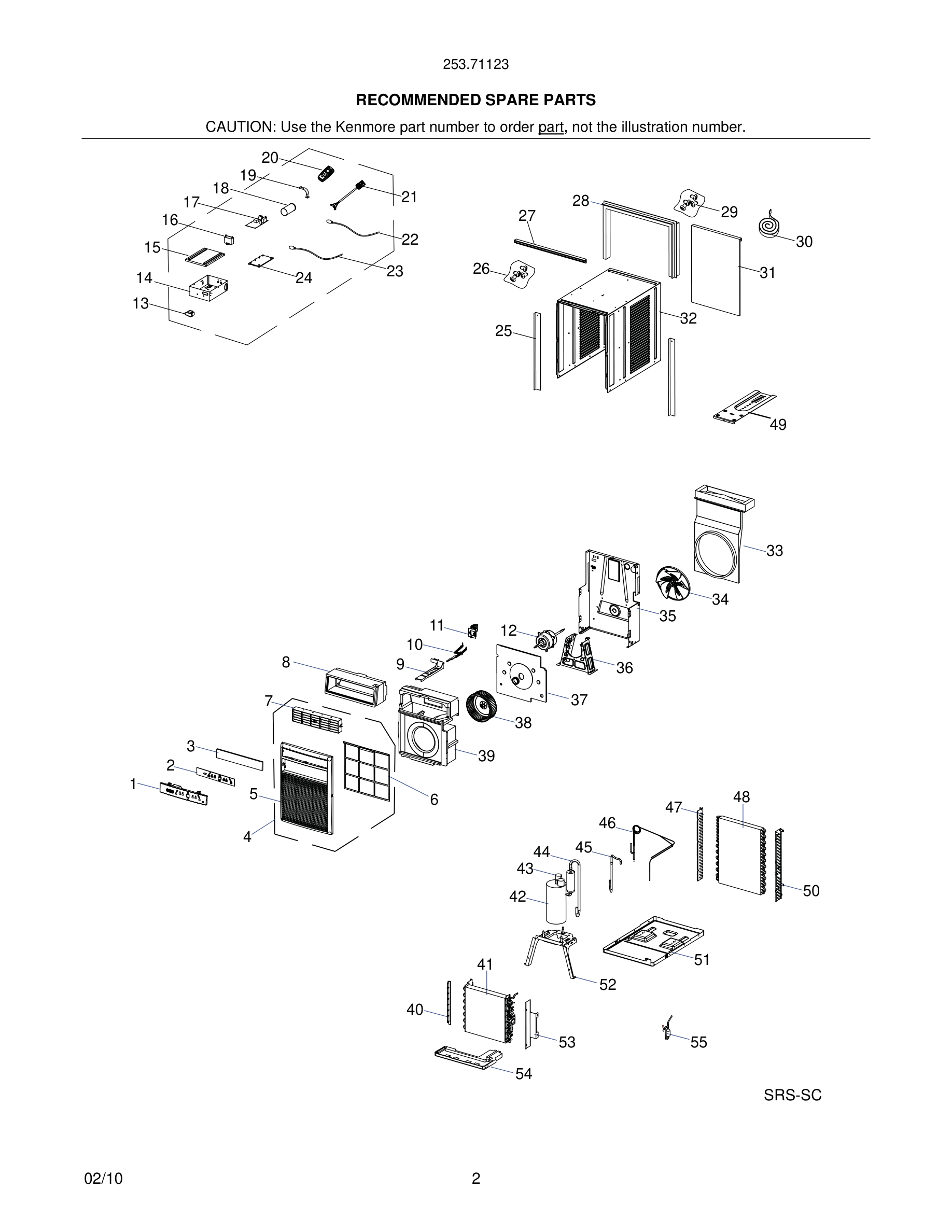 03 - RECOMMENDED SPARE PARTS