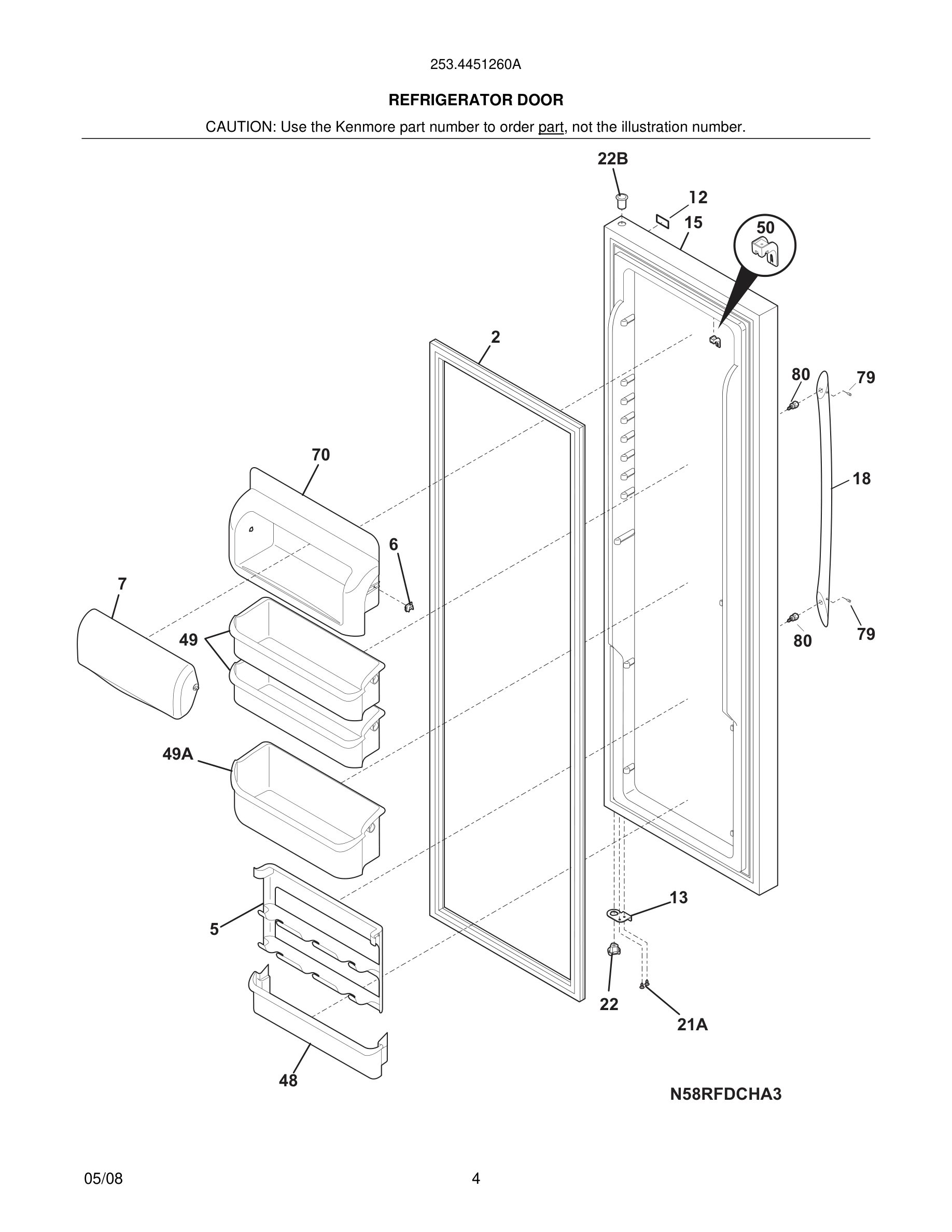 05 - REFRIGERATOR DOOR