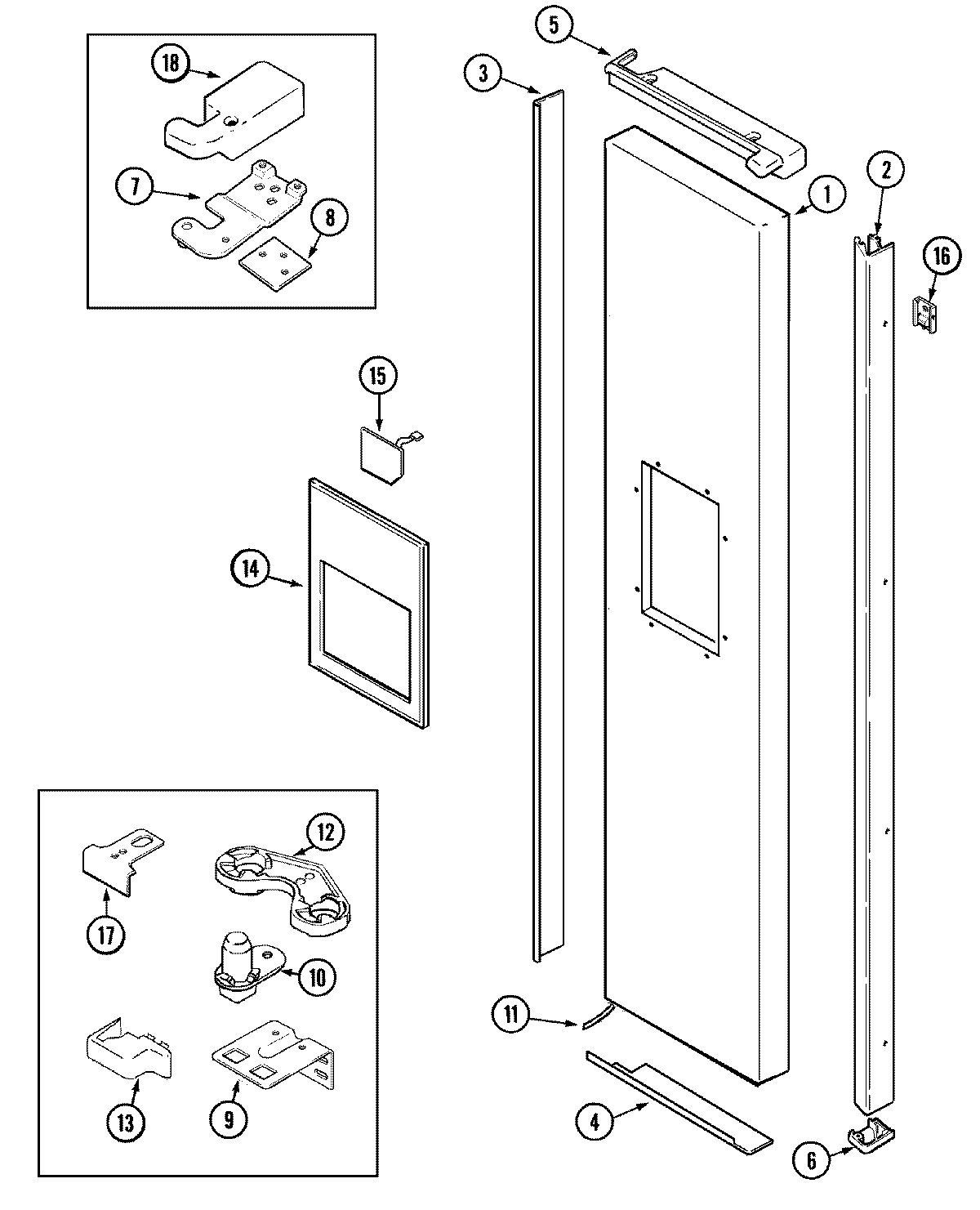 06 - FREEZER OUTER DOOR