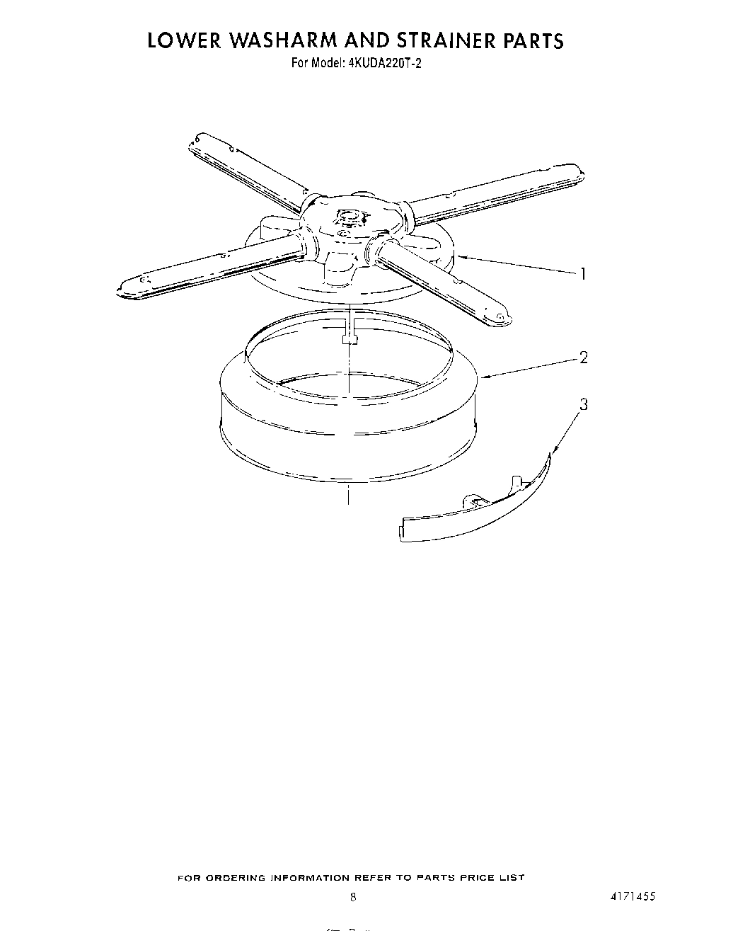 06 - LOWER WASHARM AND STRAINER