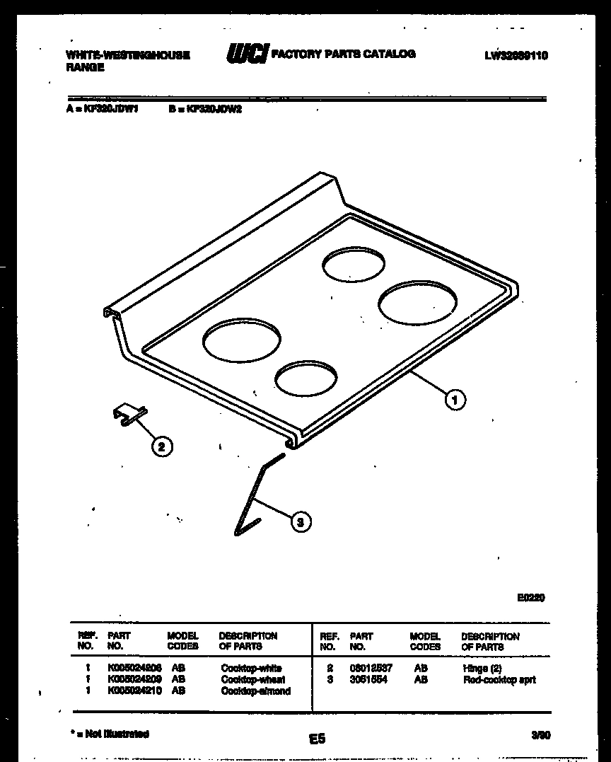 05 - COOKTOP PARTS