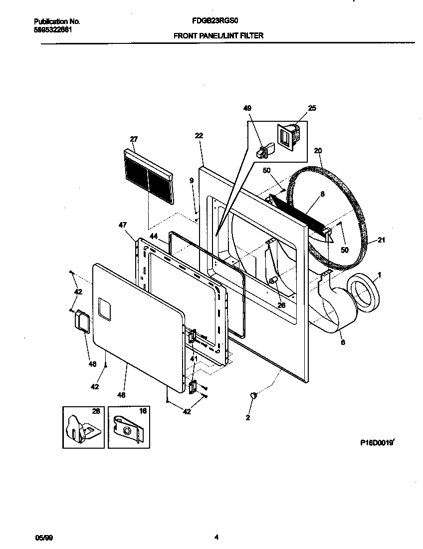 03 - P16D0019 FRNT PNL,DOOR