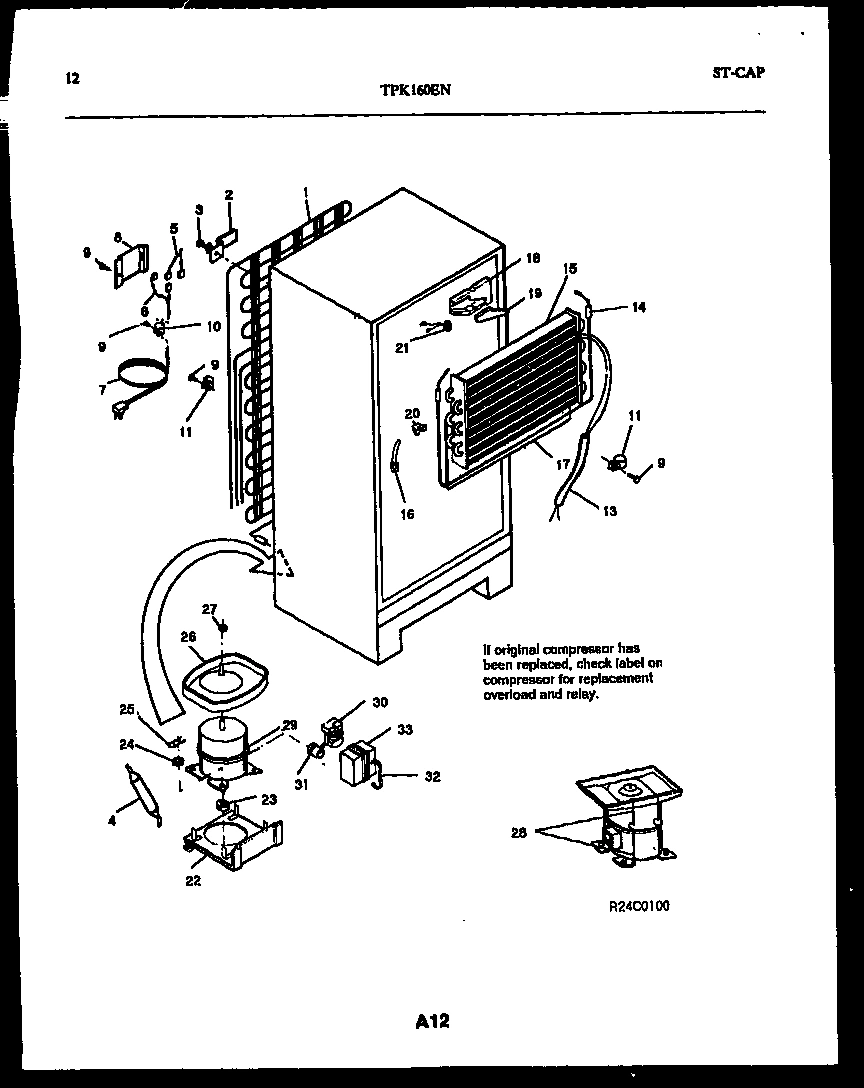 07 - SYSTEM AND AUTOMATIC DEFROST PARTS