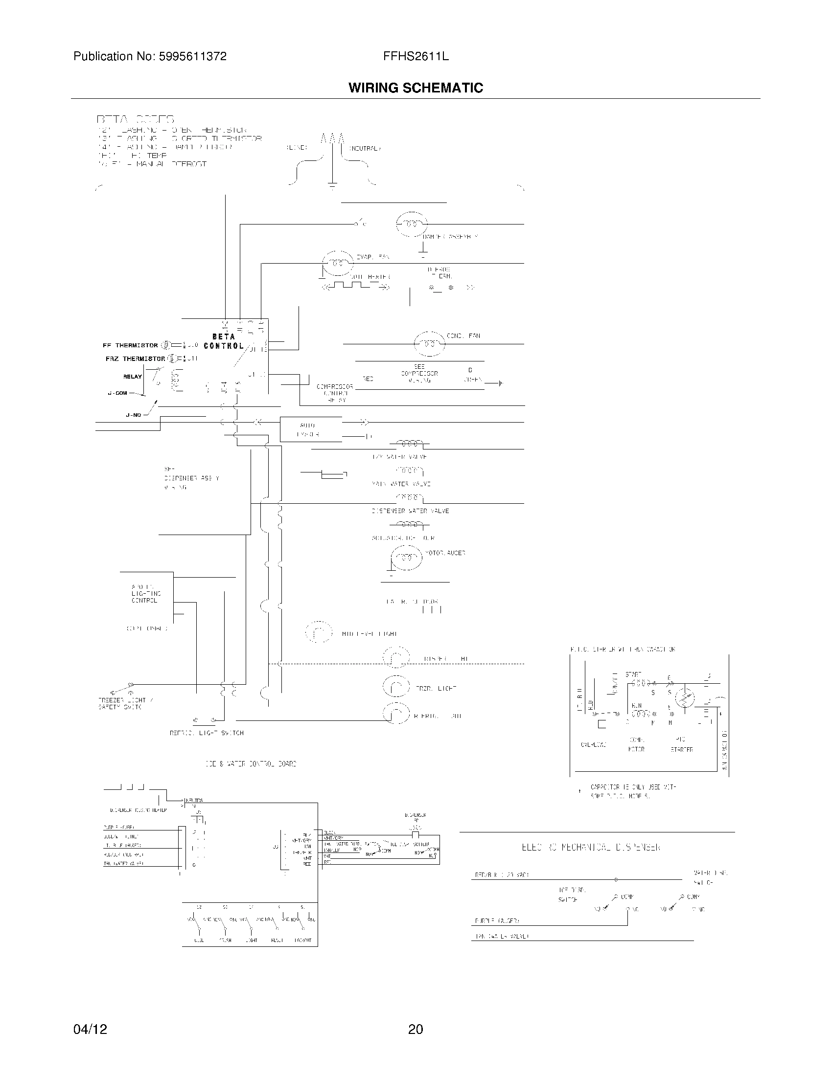 20 - WIRING SCHEMATIC
