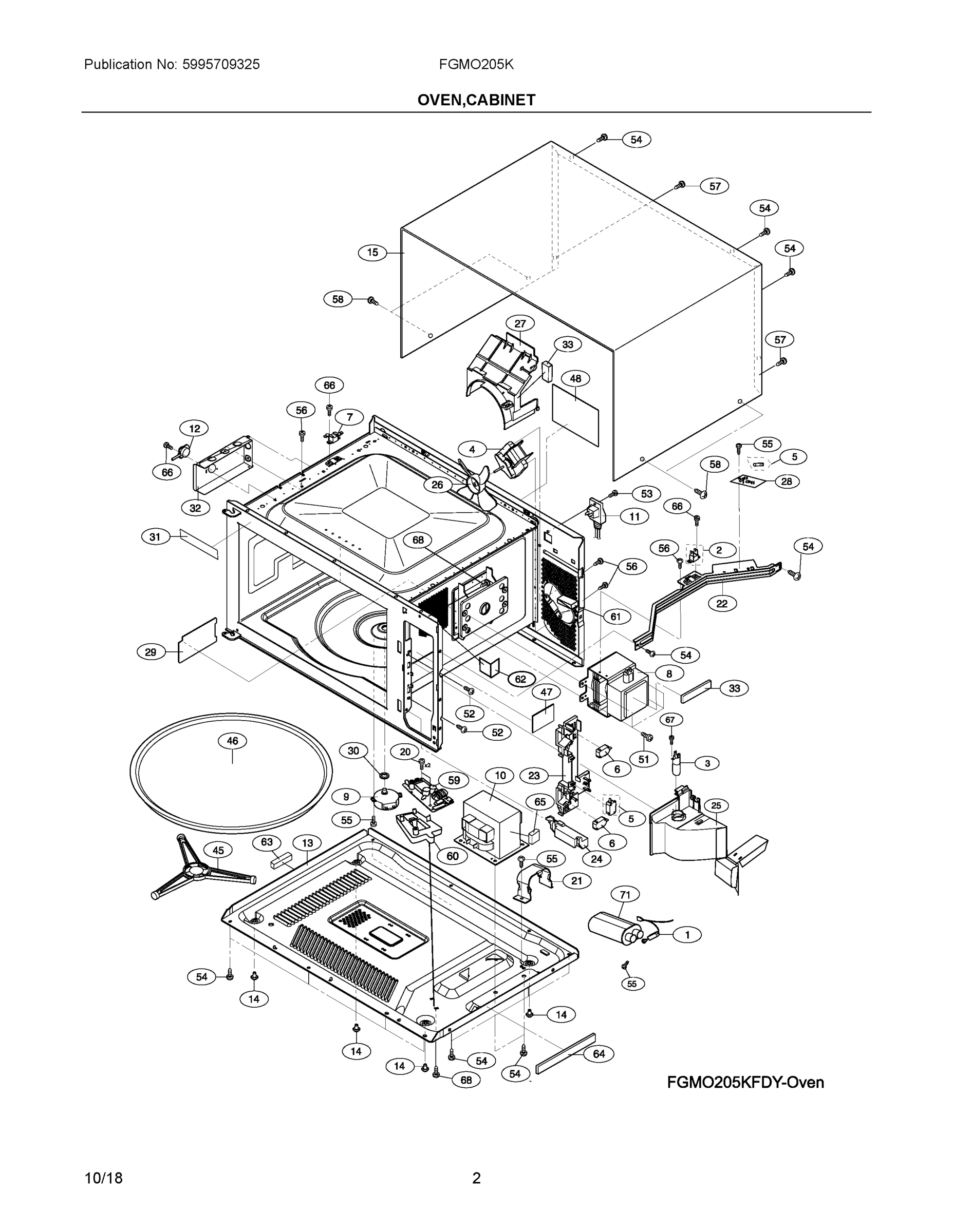 02 - OVEN,CABINET