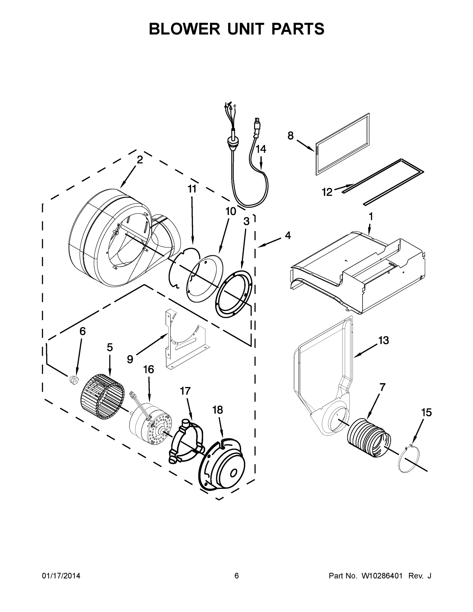 04 - BLOWER UNIT PARTS