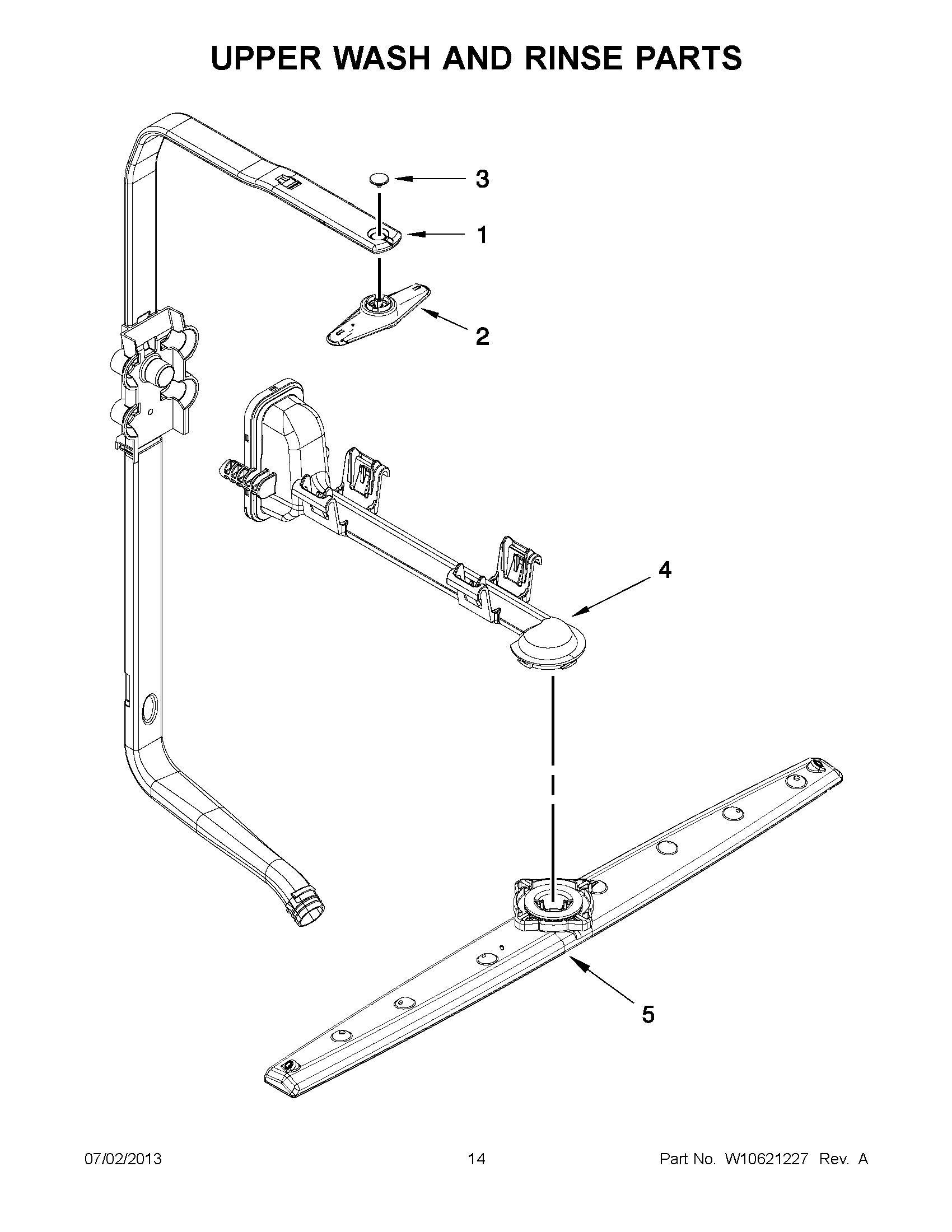 07 - UPPER WASH AND RINSE PARTS