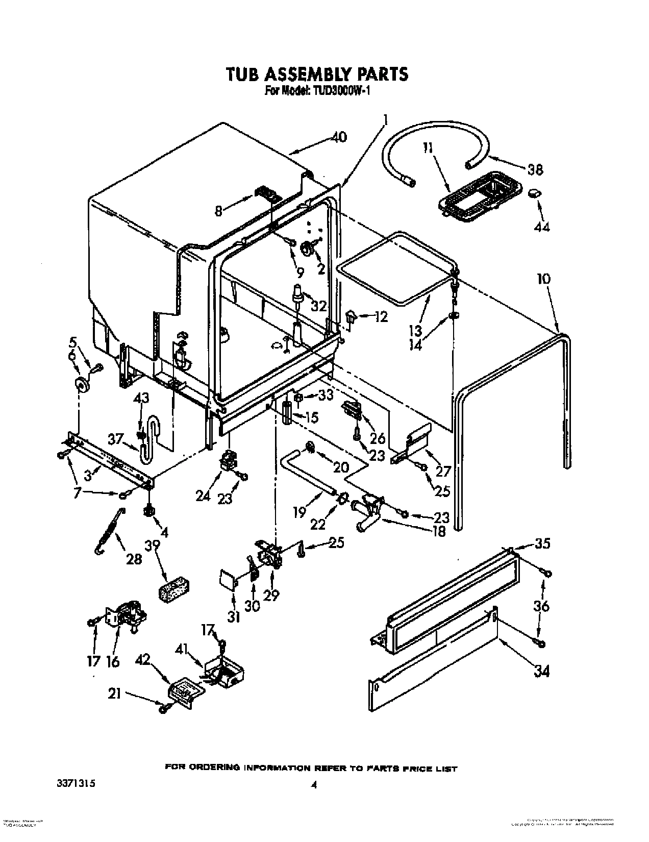04 - TUB ASSEMBLY