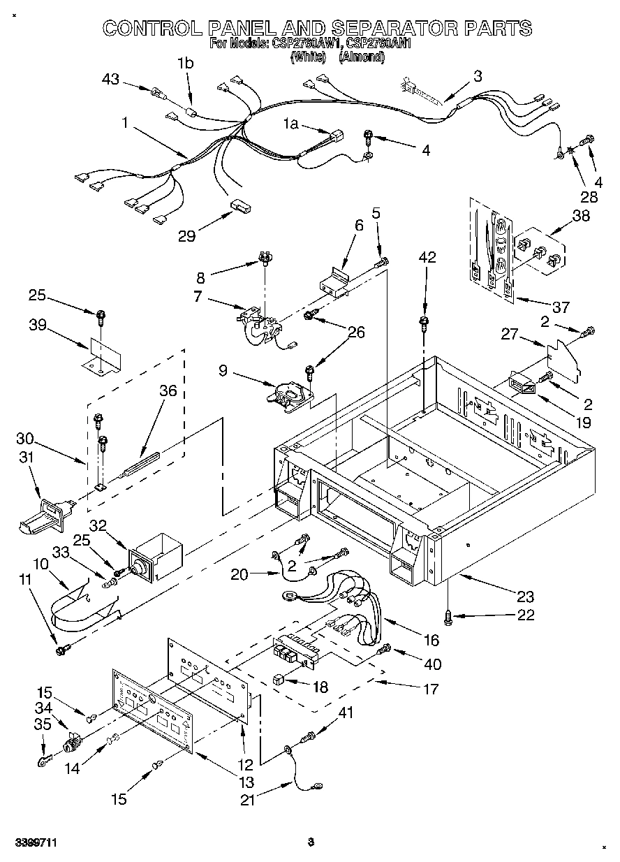 02 - CONTROL PANEL AND SEPARATOR