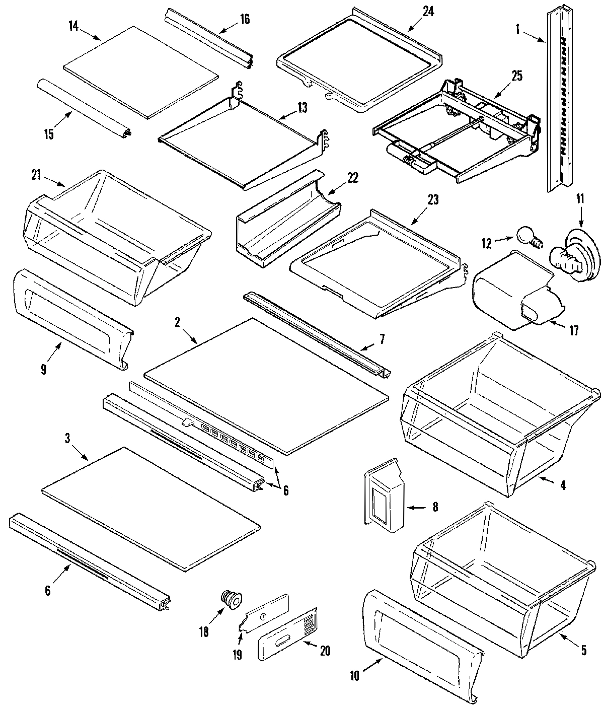11 - SHELVES & ACCESSORIES