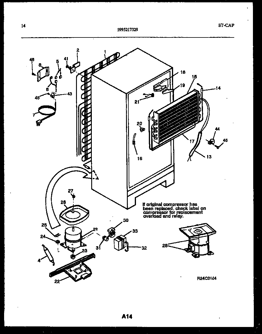 08 - SYSTEM AND AUTOMATIC DEFROST PARTS