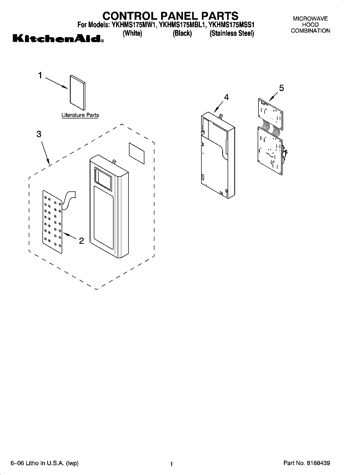 01 - CONTROL PANEL PARTS