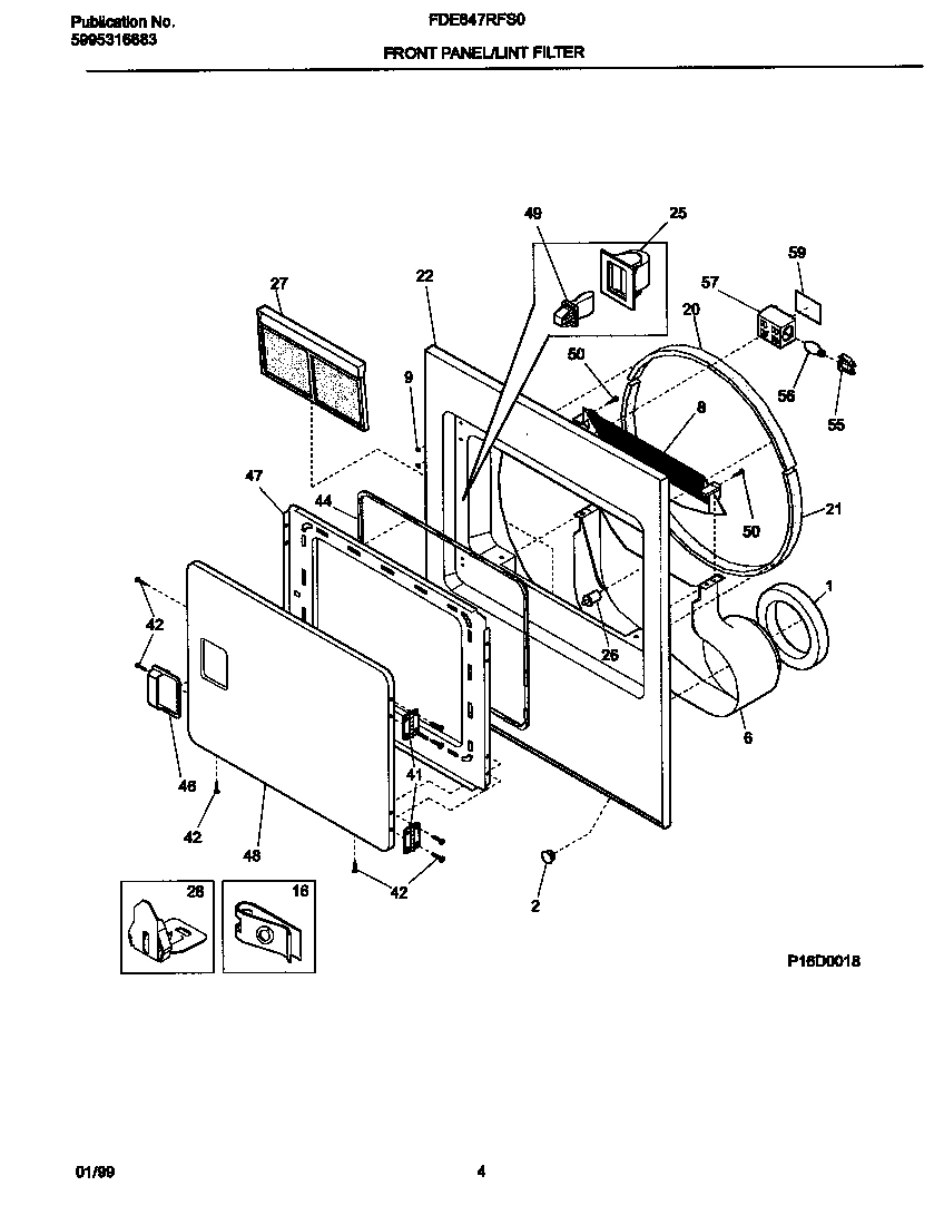 03 - P16D0018 FRNT PNL, DOOR
