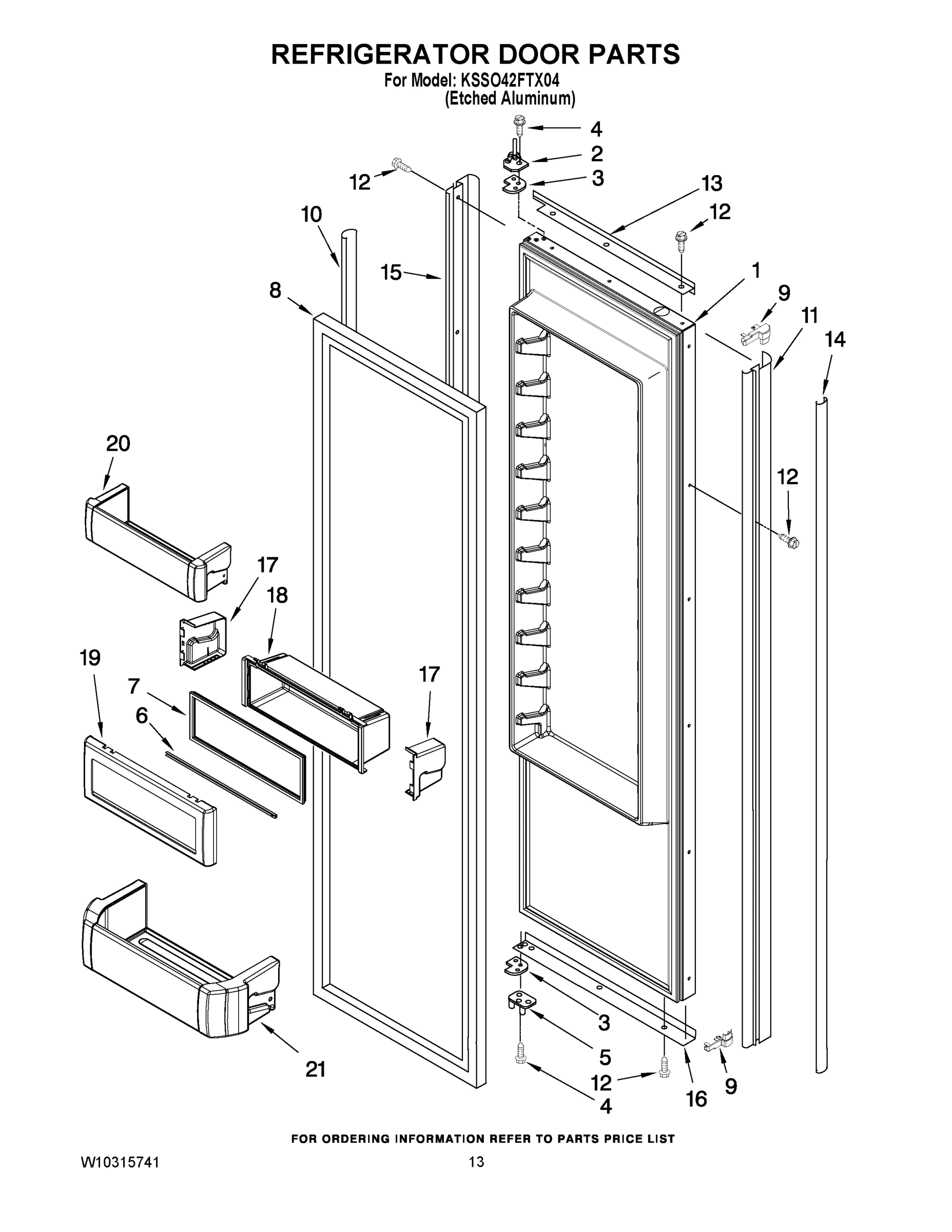 09 - REFRIGERATOR DOOR PARTS