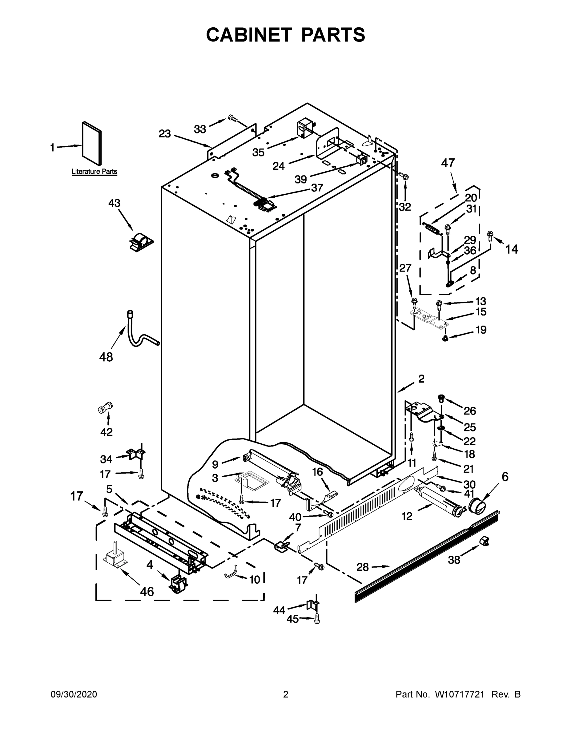 02 - CABINET PARTS